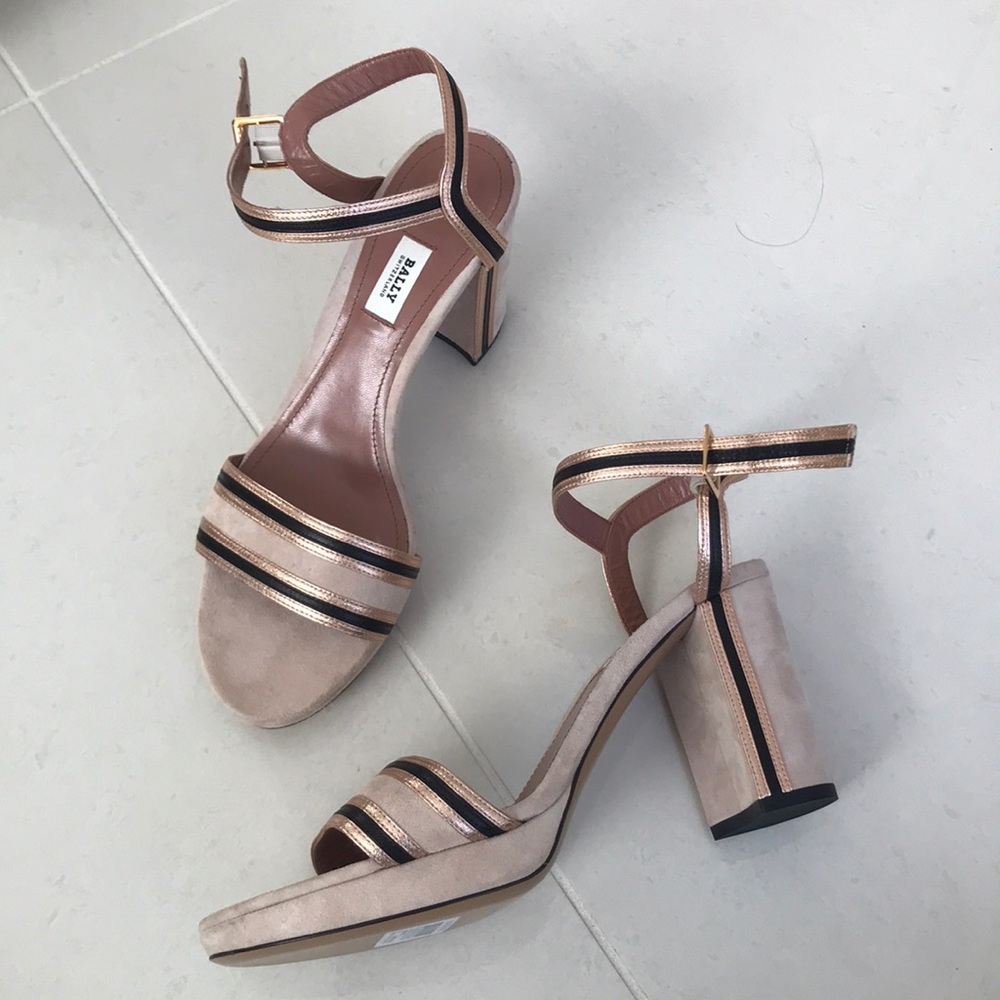 Bally platform high heels